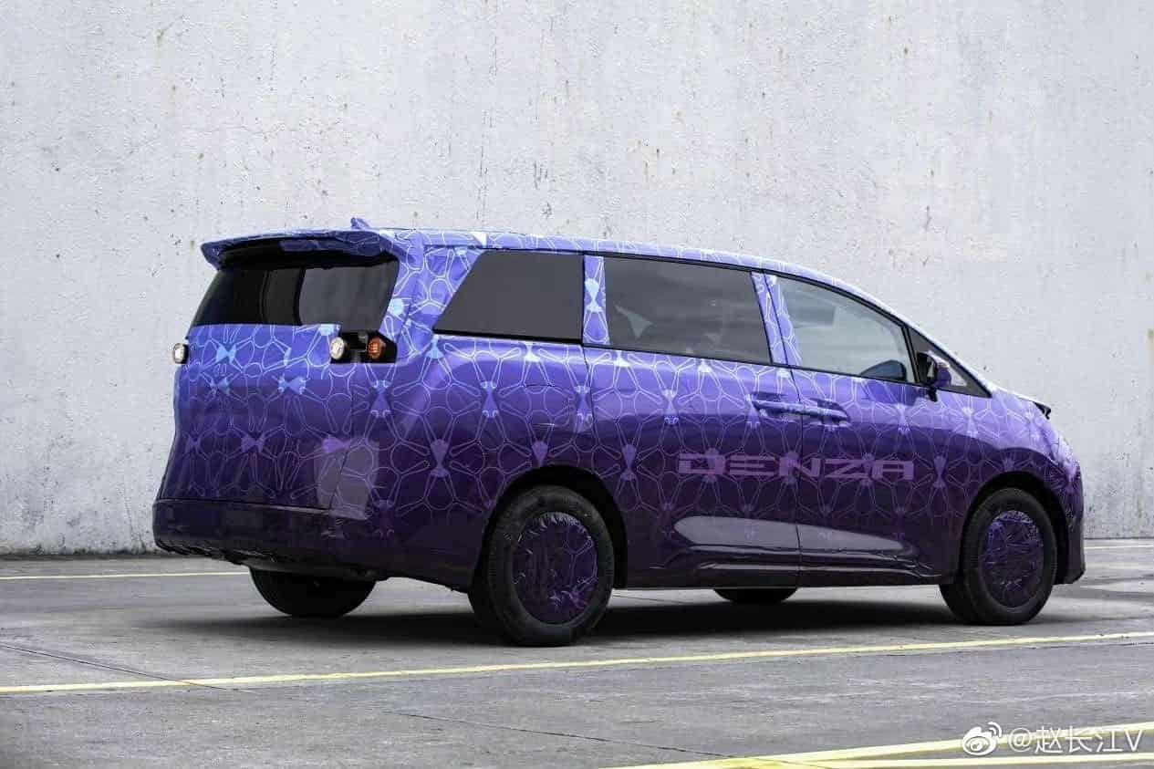 All-new MPV under BYD’s DENZA premium auto brand seen in spy shots