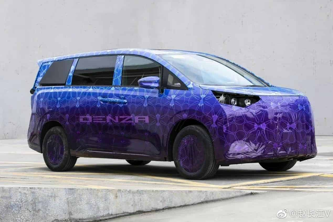 All-new MPV under BYD’s DENZA premium auto brand seen in spy shots